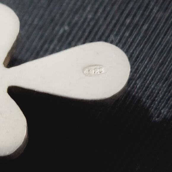 Sterling Silver Lapis Lazuli Cross Pendant Necklace 20" - Picture 6 of 6